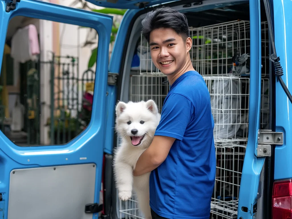 Transporting Pets from Ho Chi Minh City to Dangjin, South Korea